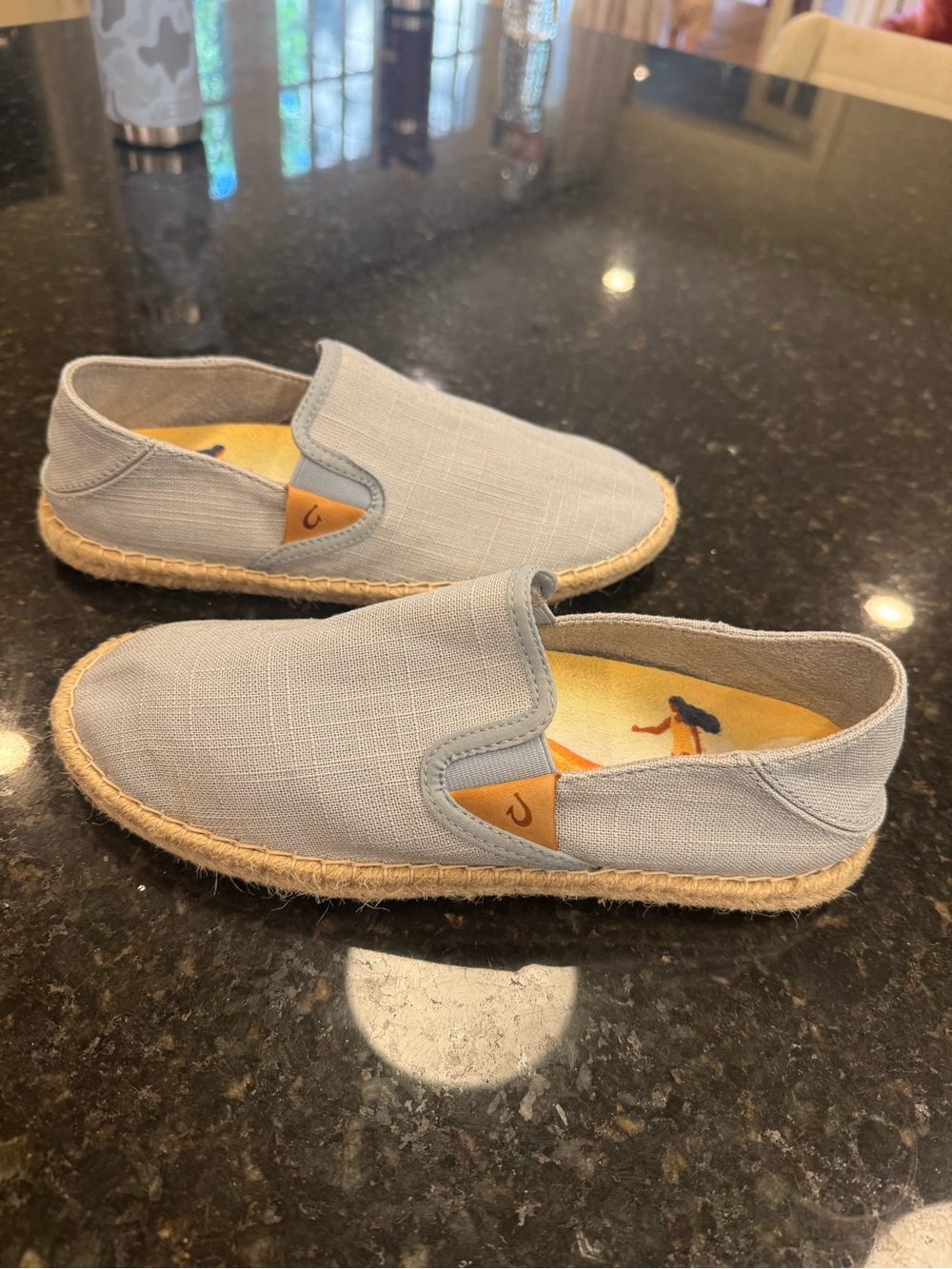 Olukai slip on shoes